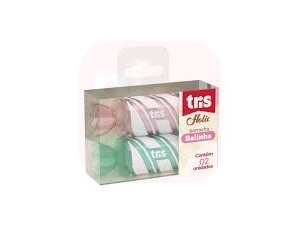 Borracha balinha c/ 2 unidades