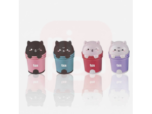 APONTADOR COM DEPÓSITO + BORRACHA KITTY – TRIS